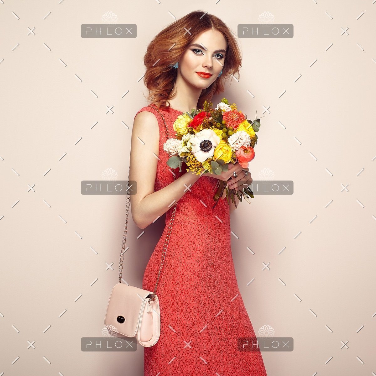 Orange Maxi Dress
